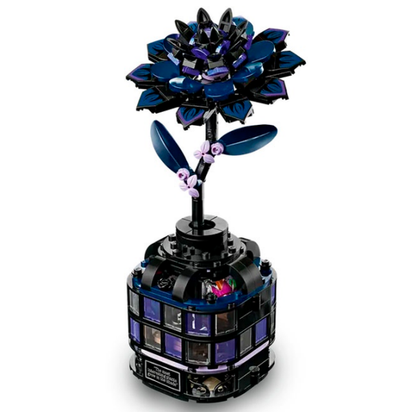 Constructor LEGO Black Dahlia Flower Navy Numărul de piese 358, 9+ photo 4