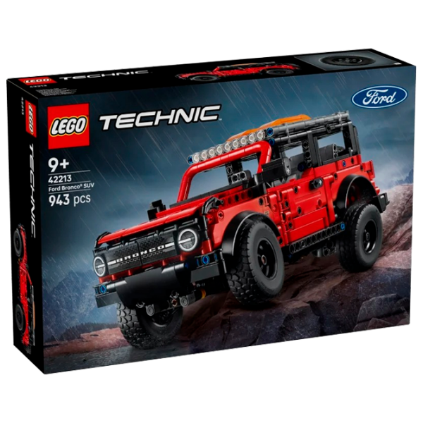 Constructor LEGO Ford Bronco SUV Red Numărul de piese 943, 9+ photo 1