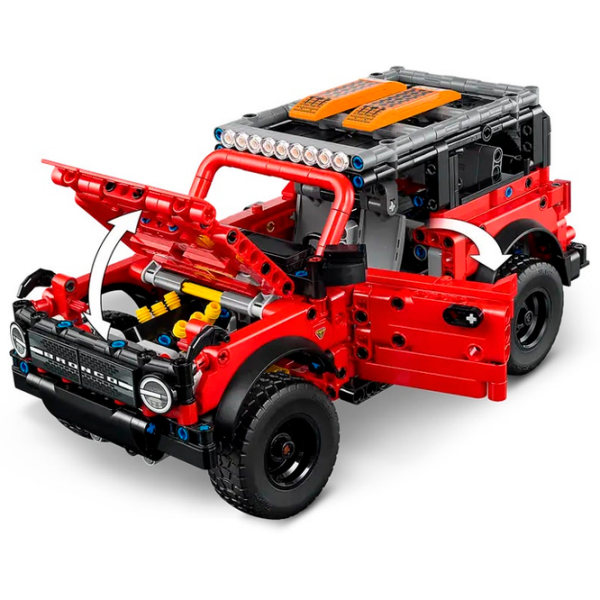 Constructor LEGO Ford Bronco SUV Red Numărul de piese 943, 9+ photo 4