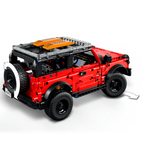 Constructor LEGO Ford Bronco SUV Red Numărul de piese 943, 9+ photo 6