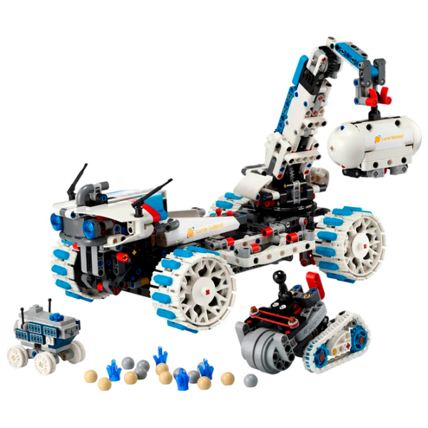Constructor LEGO Lunar Outpost Moon Rover White Numărul de piese 1082, 10+ photo 2