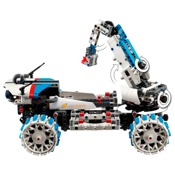 Constructor LEGO Lunar Outpost Moon Rover White Numărul de piese 1082, 10+ photo 6