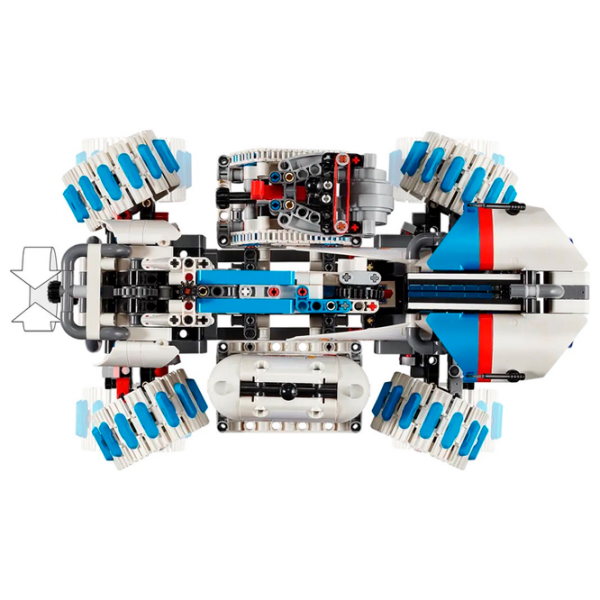Constructor LEGO Lunar Outpost Moon Rover White Numărul de piese 1082, 10+ photo 7