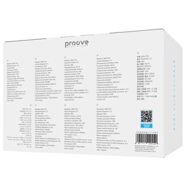 Boxă portabilă Proove Rock 10 Black 10 W photo 7