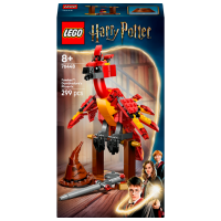 Constructor LEGO Fawkes: Dumbledores Phoenix Red Numărul de piese 299, 8+