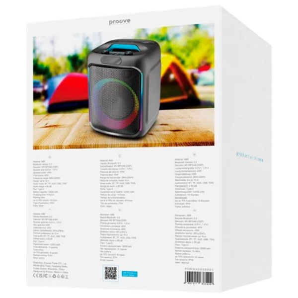 Boxă portabilă Proove Monitor 40 Black 40 W photo 6