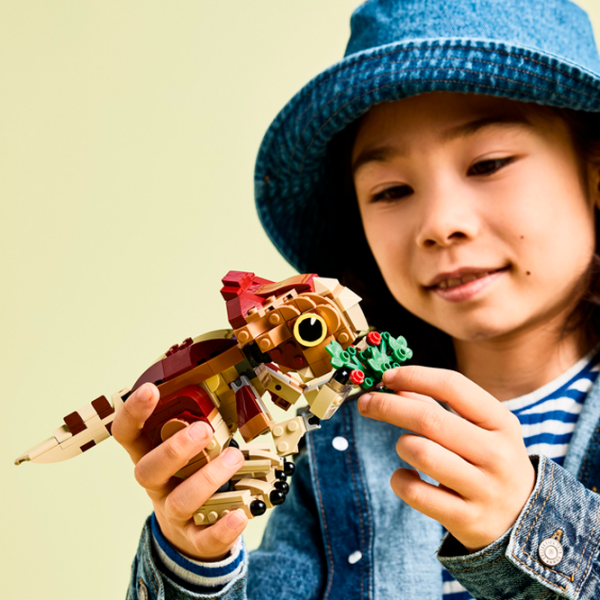 Constructor LEGO Baby Dinosaur Dolores: Aquilops Red Numărul de piese 339, 7+ photo 6