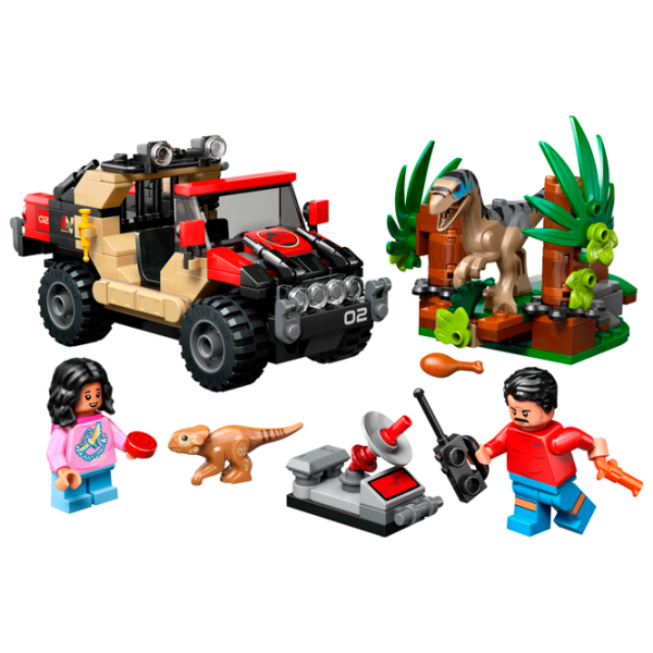Constructor LEGO Raptor Off-Road Escape Brown Numărul de piese 285, 6+ photo 2