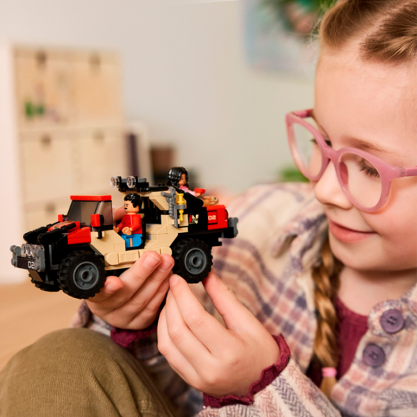 Constructor LEGO Raptor Off-Road Escape Brown Numărul de piese 285, 6+ photo 6