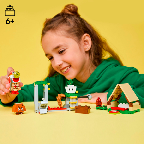 Конструктор LEGO Captain Toad's Camp Разноцветный Количество деталей 159, 6+ photo 4