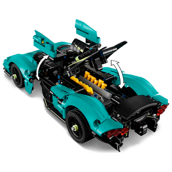 Constructor LEGO Aston Martin Valkyrie Aquamarin Numărul de piese 707, 9+ photo 3