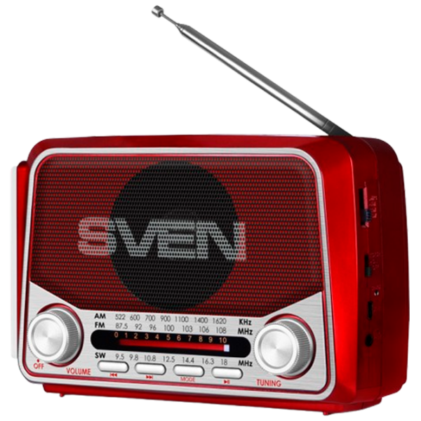 Boxă portabilă Sven SRP-150 Red 3 W photo 1