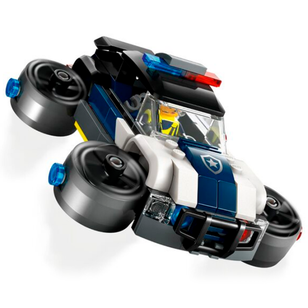 Constructor LEGO Custom Police Garage Blue Numărul de piese 489, 6+ photo 7