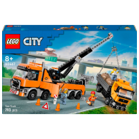 Constructor LEGO Tow Truck Orange Numărul de piese 793, 8+