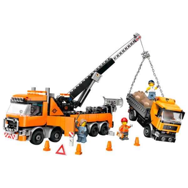 Constructor LEGO Tow Truck Orange Numărul de piese 793, 8+ photo 2
