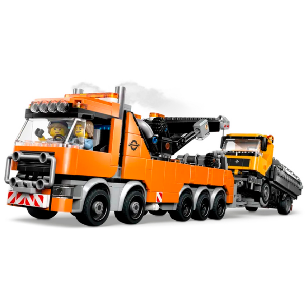Constructor LEGO Tow Truck Orange Numărul de piese 793, 8+ photo 3
