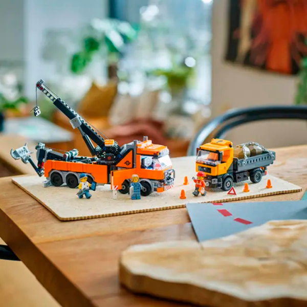 Constructor LEGO Tow Truck Orange Numărul de piese 793, 8+ photo 7