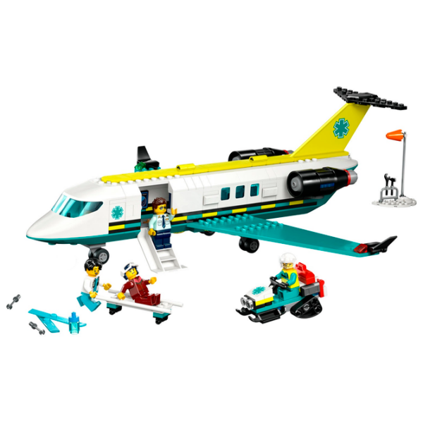 Constructor LEGO Air Ambulance White Numărul de piese 403, 6+ photo 2