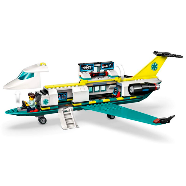 Constructor LEGO Air Ambulance White Numărul de piese 403, 6+ photo 4