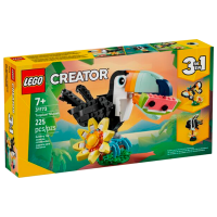 Constructor LEGO Tropical Toucan Black Numărul de piese 225, 7+