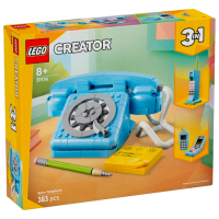 Constructor LEGO Retro Telephone Blue Numărul de piese 383, 8+