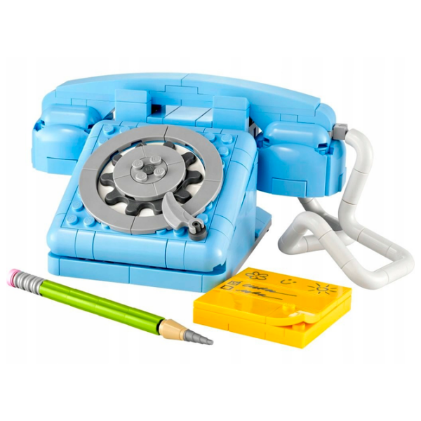 Constructor LEGO Retro Telephone Blue Numărul de piese 383, 8+ photo 3