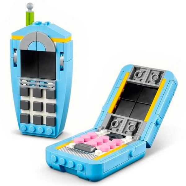 Constructor LEGO Retro Telephone Blue Numărul de piese 383, 8+ photo 4