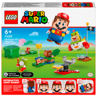 Constructor LEGO Adventures with Interactive Mario Multicolor Numărul de piese 218, 6+