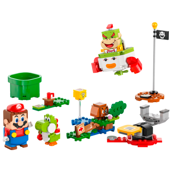 Constructor LEGO Adventures with Interactive Mario Multicolor Numărul de piese 218, 6+ photo 2