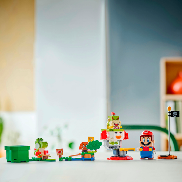 Constructor LEGO Adventures with Interactive Mario Multicolor Numărul de piese 218, 6+ photo 3