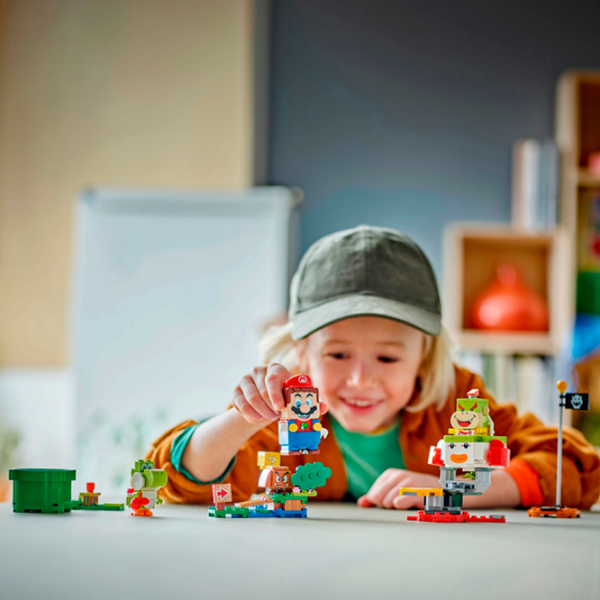 Constructor LEGO Adventures with Interactive Mario Multicolor Numărul de piese 218, 6+ photo 4