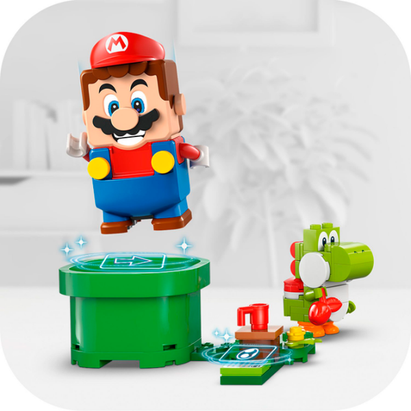 Constructor LEGO Adventures with Interactive Mario Multicolor Numărul de piese 218, 6+ photo 7
