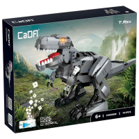 Constructor cu telecomandă CaDa T.Rex Gray Numărul de piese 701, 6+