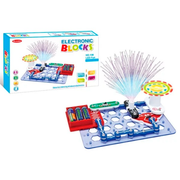 Constructor Lulu Electronic Blocks White Numărul de piese 11, 6+ photo 5