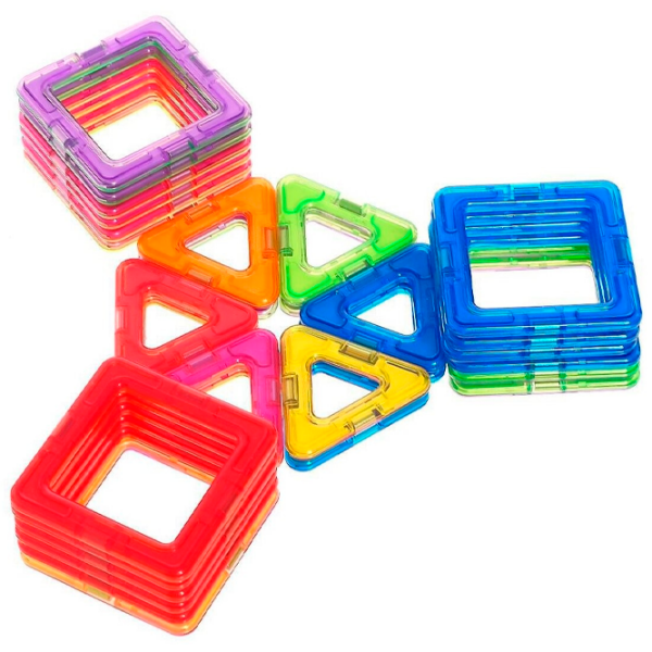 Constructor Play Smart Magnete colorate Multicolor Numărul de piese 30, 3+ photo 2