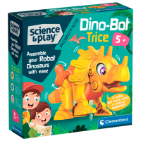 Constructor Clementoni Dino Bot Triceratops Orange Numărul de piese 20, 5+