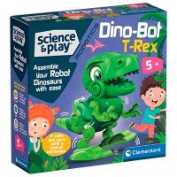 Constructor Clementoni Dino Bot T-rex Orange Numărul de piese 16, 5+