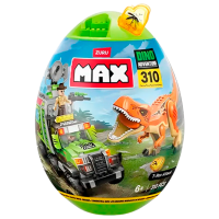 Constructor Zuru T-Rex Attack Multicolor Numărul de piese 310, 6+
