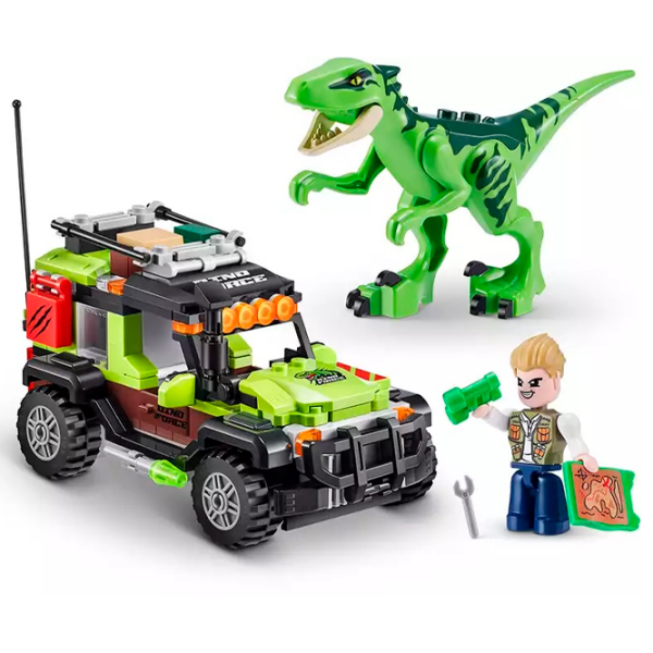 Constructor Zuru Raptor Force Multicolor Numărul de piese 252, 6+ photo 3