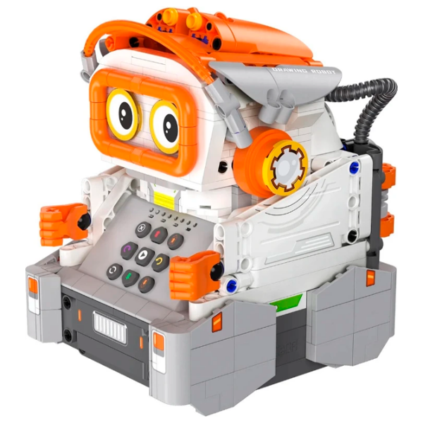 Constructor cu telecomandă CaDa Painting Robot Gray Numărul de piese 461, 6+ photo 3