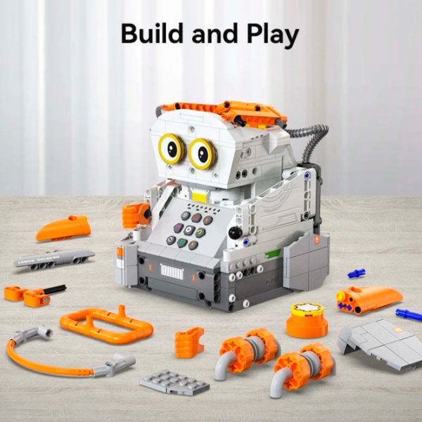 Constructor cu telecomandă CaDa Painting Robot Gray Numărul de piese 461, 6+ photo 6
