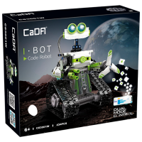 Constructor cu telecomandă CaDa I. BOT Green Numărul de piese 434 , 6+