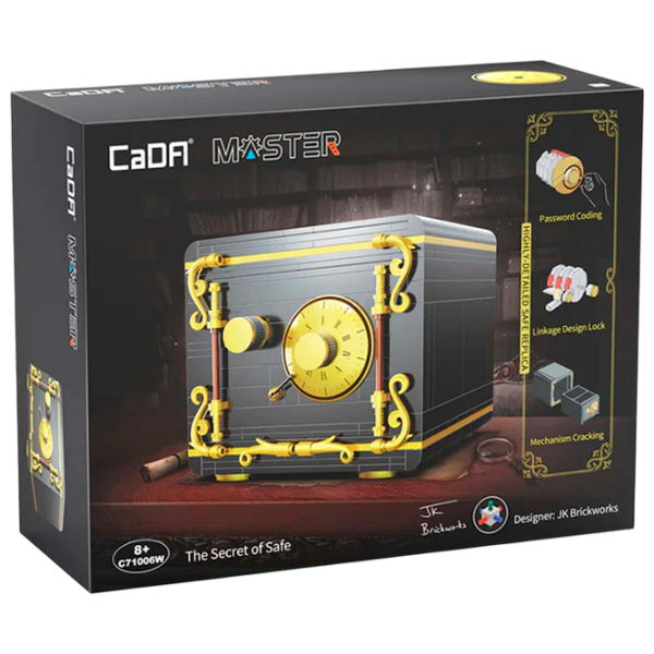 Constructor CaDa The Secret of Safe Black Numărul de piese 442, 8+ photo 1