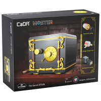 Constructor CaDa The Secret of Safe Black Numărul de piese 442, 8+