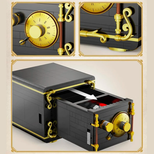 Constructor CaDa The Secret of Safe Black Numărul de piese 442, 8+ photo 6