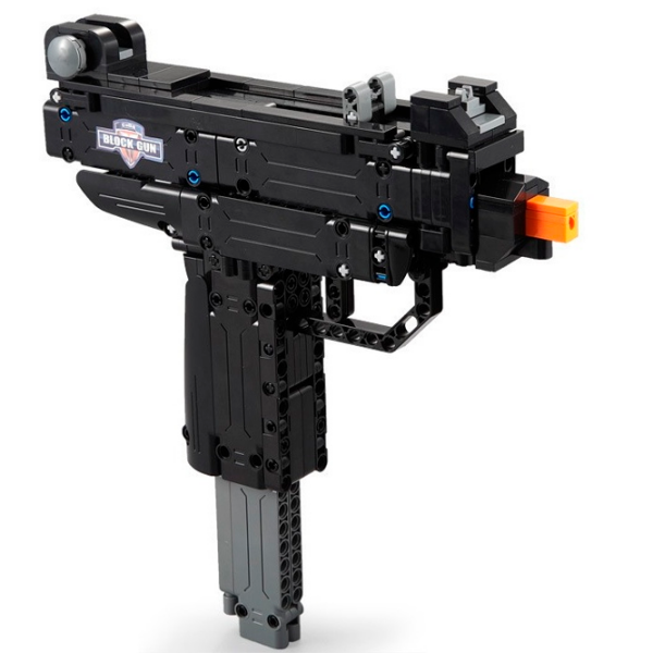 Constructor CaDa Uzi Pistol Black Numărul de piese 359, 8+ photo 2