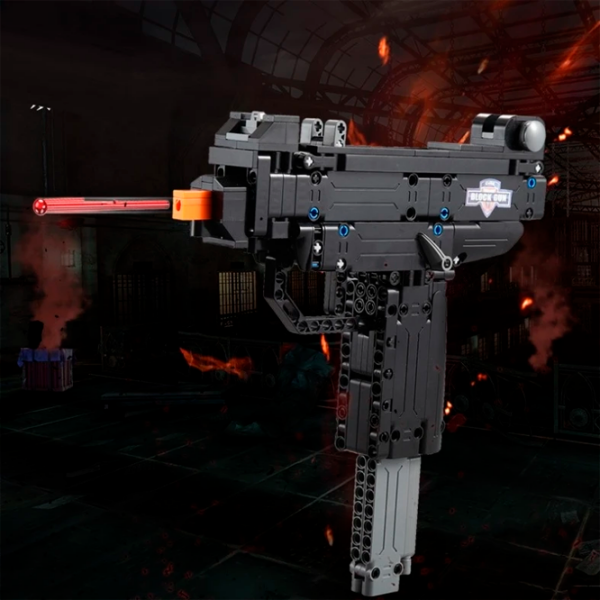 Constructor CaDa Uzi Pistol Black Numărul de piese 359, 8+ photo 3