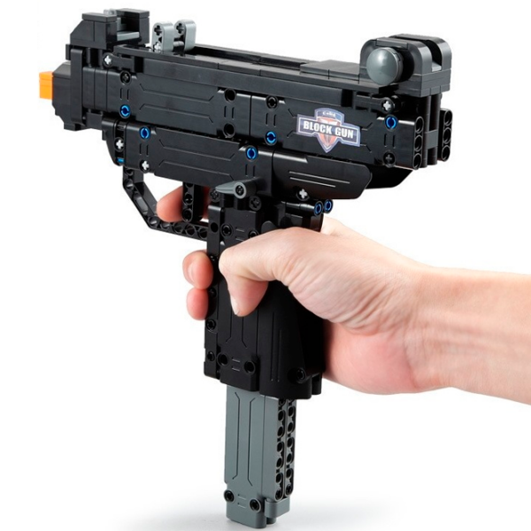 Constructor CaDa Uzi Pistol Black Numărul de piese 359, 8+ photo 4