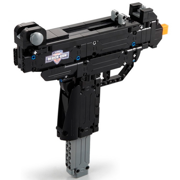 Constructor CaDa Uzi Pistol Black Numărul de piese 359, 8+ photo 6