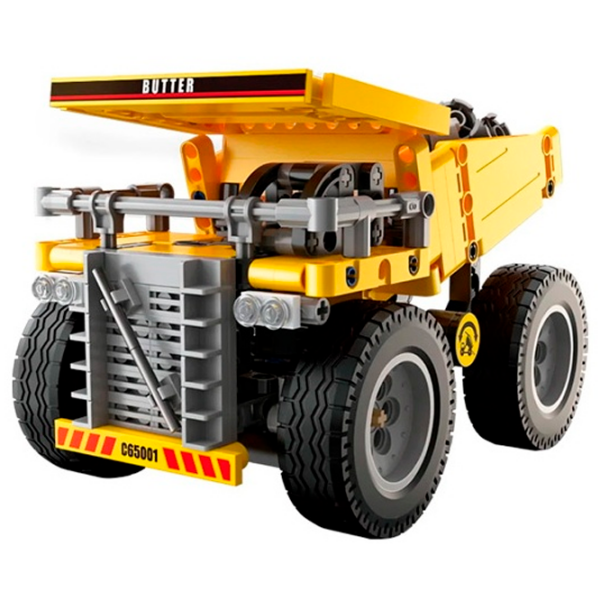 Constructor CaDa Heavy Duty Truck Yellow Numărul de piese 372, 8+ photo 2